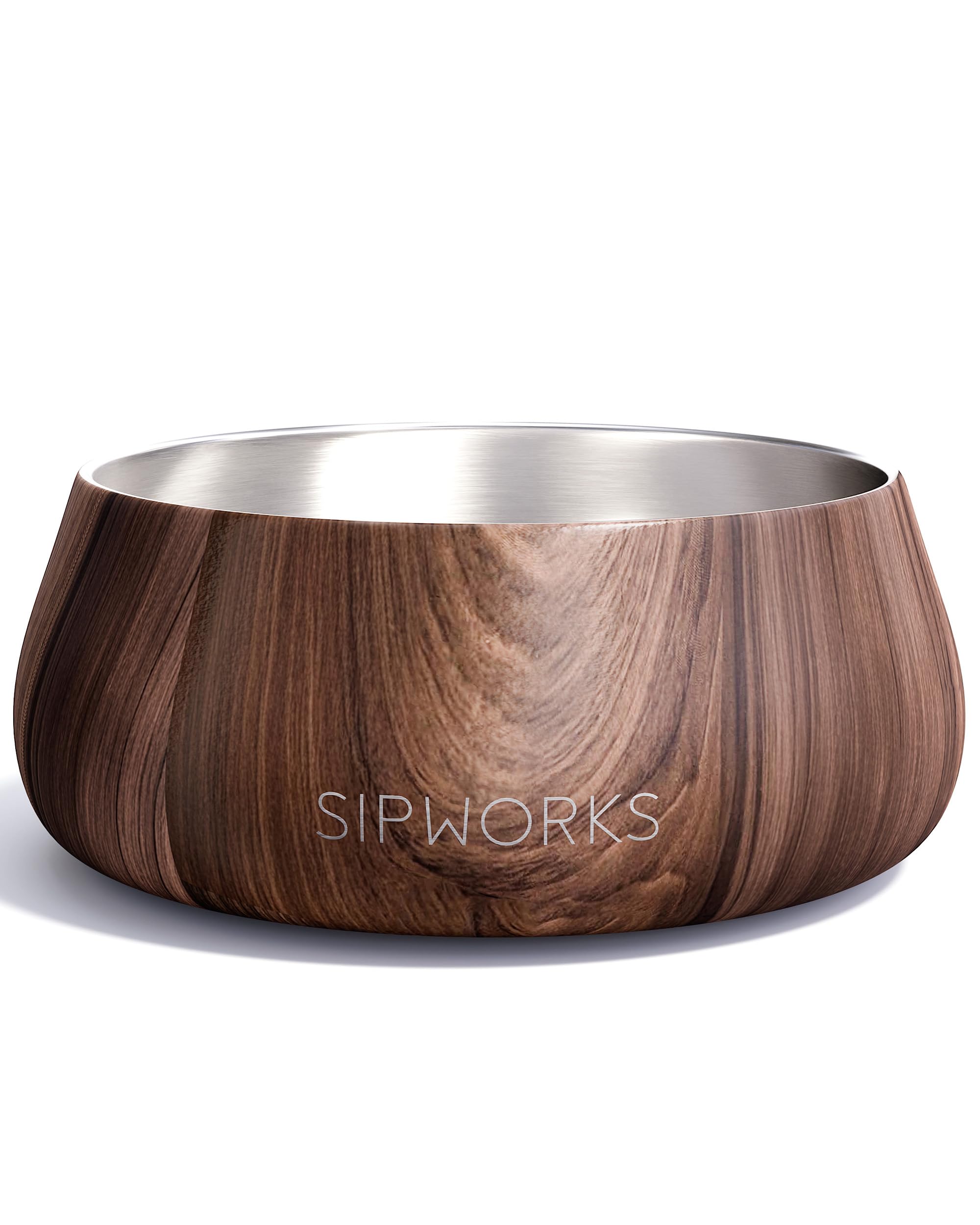 Bol Sipworks en inox 32oz anti-glisse, idéal pour repas sans débordement.