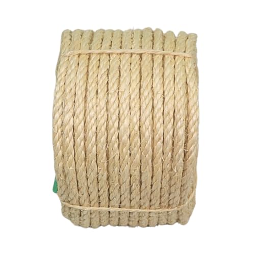 Sisalana: corde sisal idéale pour rénover l'arbre à chat, toucher naturel.