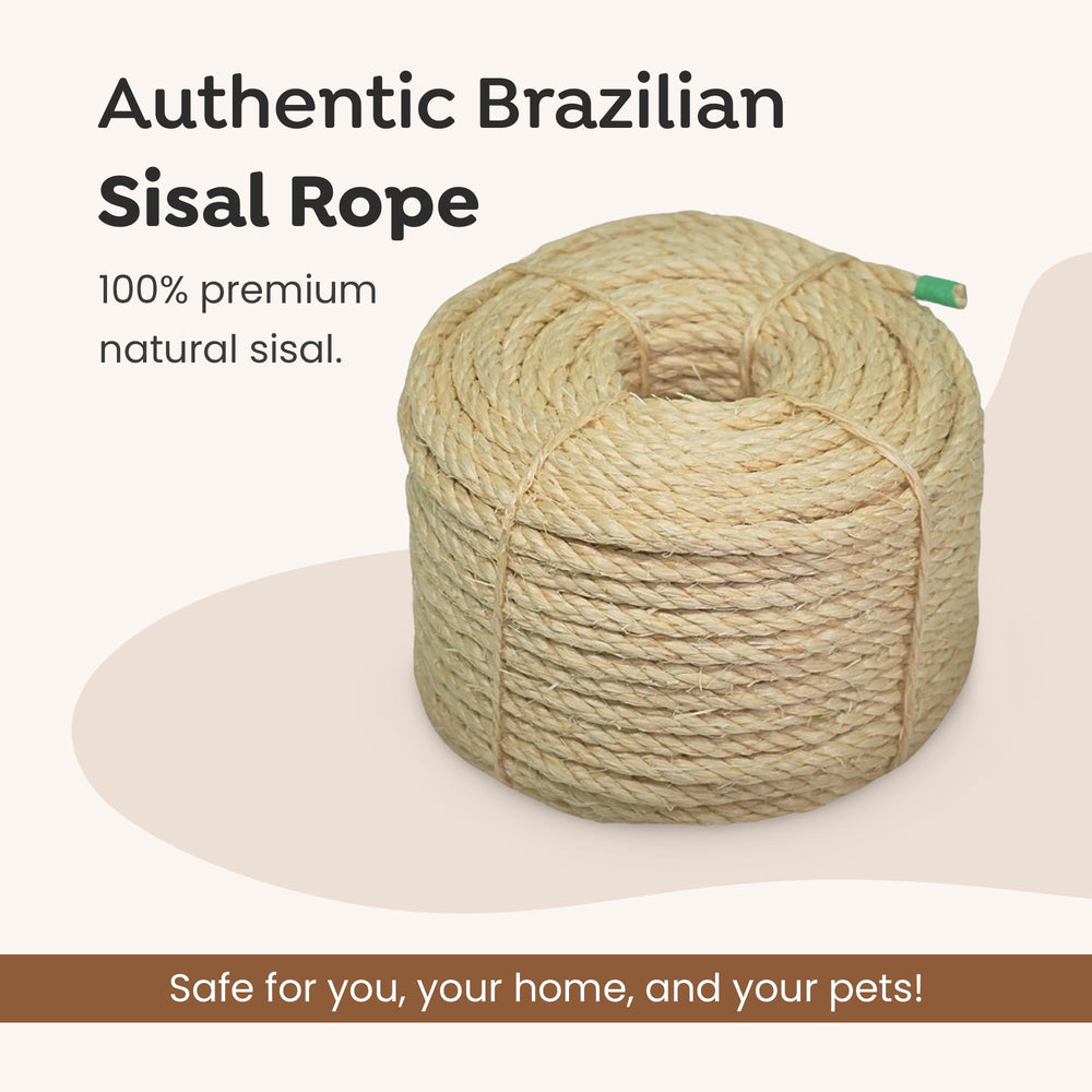 Sisalana: corde sisal polyvalente pour DIY et projets, installation facile.