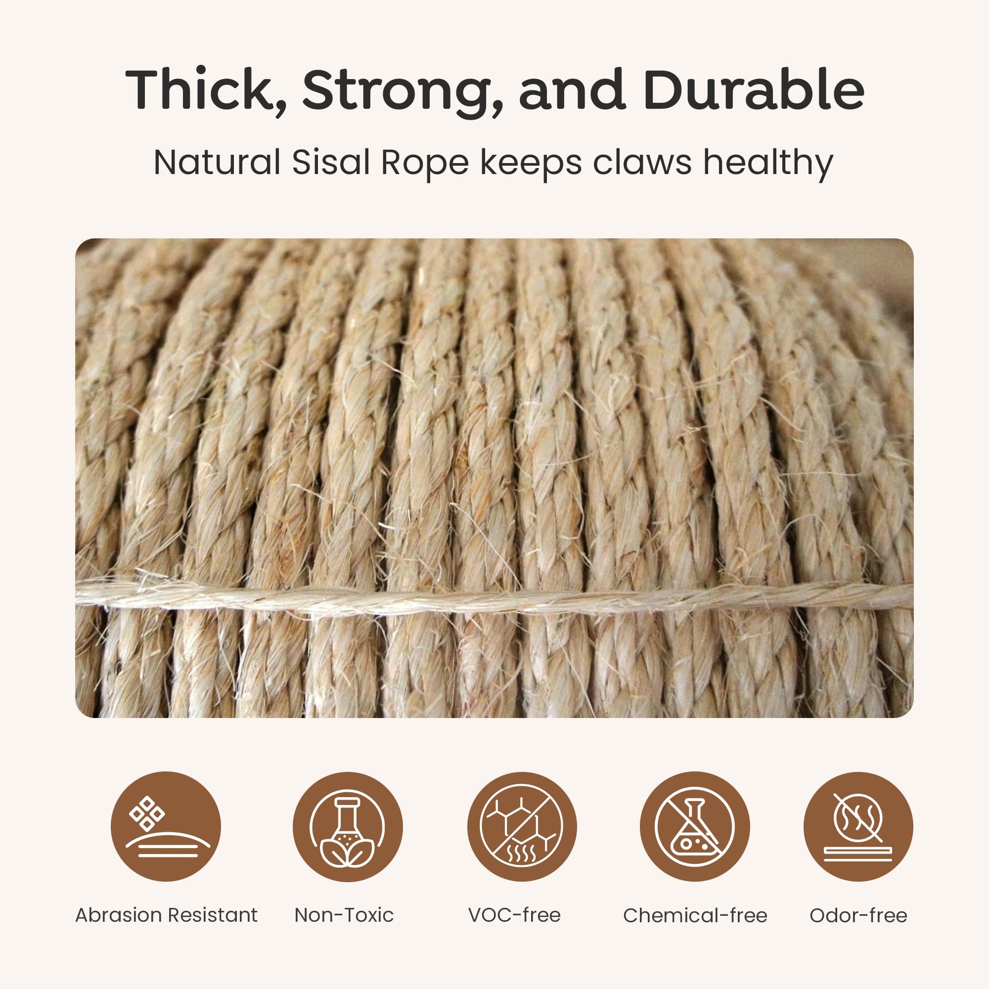 Sisalana: corde sisal adaptée à l’extérieur, résistance et longévité.
