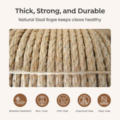 Sisalana: corde sisal adaptée à l’extérieur, résistance et longévité.