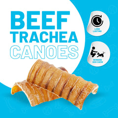 Trachée découpée pour petits chiens Sitka Farms, mastication facile.