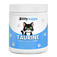 KittySupps Taurine de Skaal, poudre fine facile à mélanger dans les repas.