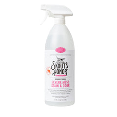 Skout's Honor – bouteille nettoyant taches chat, efficacité sur les taches rebelles.