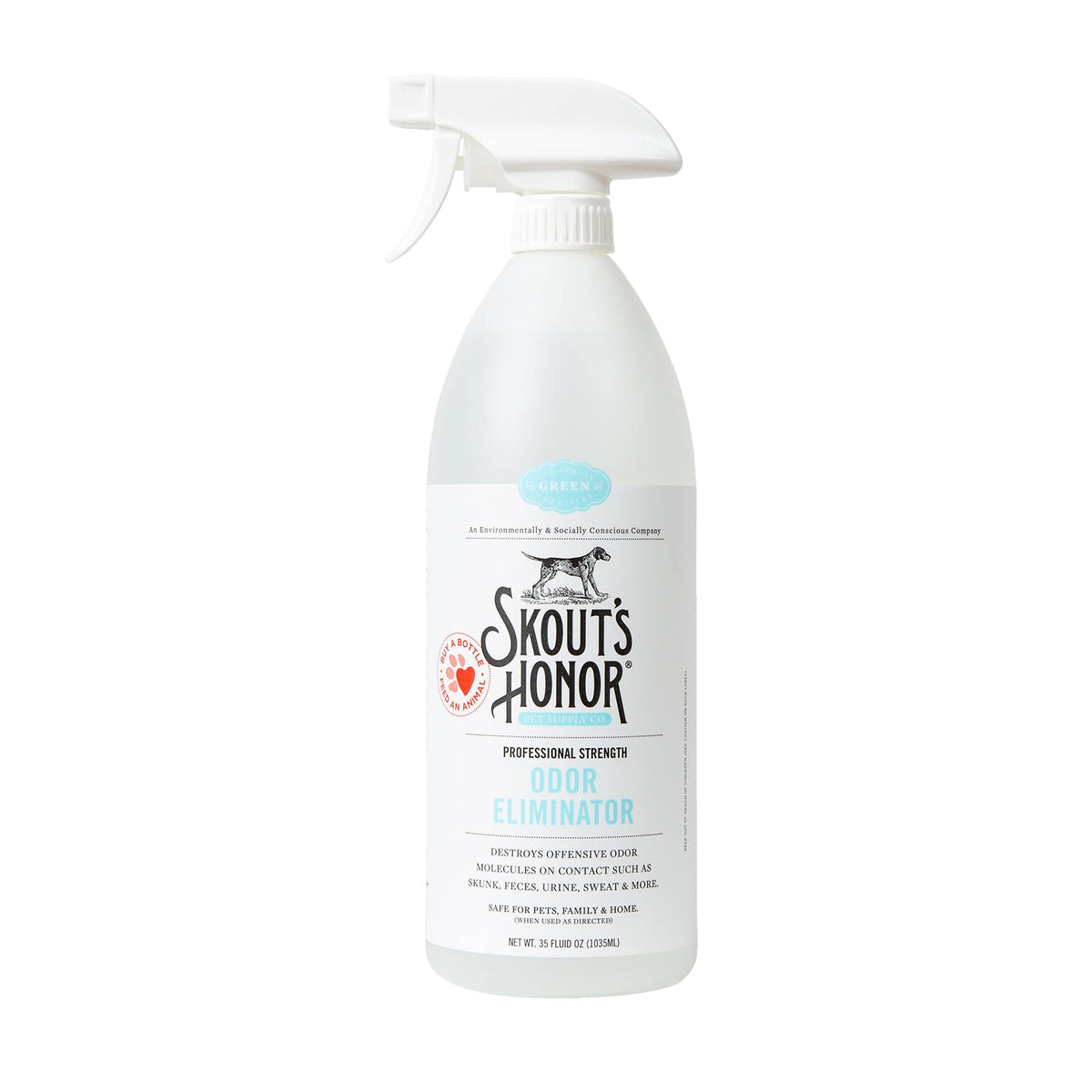 Skout's Honor Éliminateur d’odeurs — bouteille prête à l’emploi, élimine les odeurs rapidement.