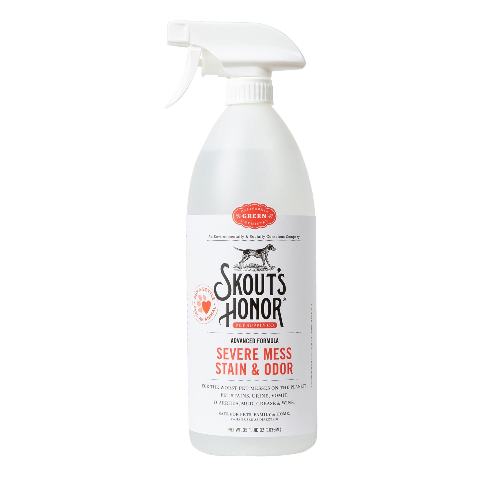 Bouteille SKOUT'S HONOR Severe Mess nettoyante pour taches et odeurs, usage polyvalent