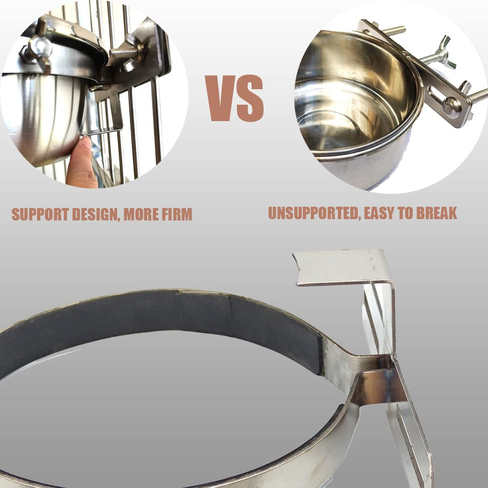 Bol SKRORS en acier inoxydable durable pour repas et hydratation.