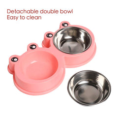 Skrtuan bol nourriture et eau en inox, pratique et hygiénique