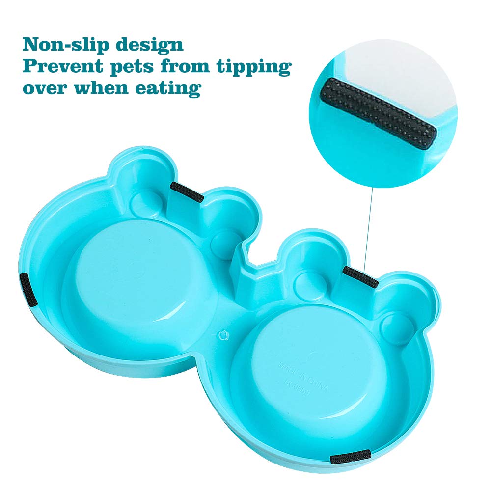 Ensemble nourriture et eau Skrtuan pour des repas simples.