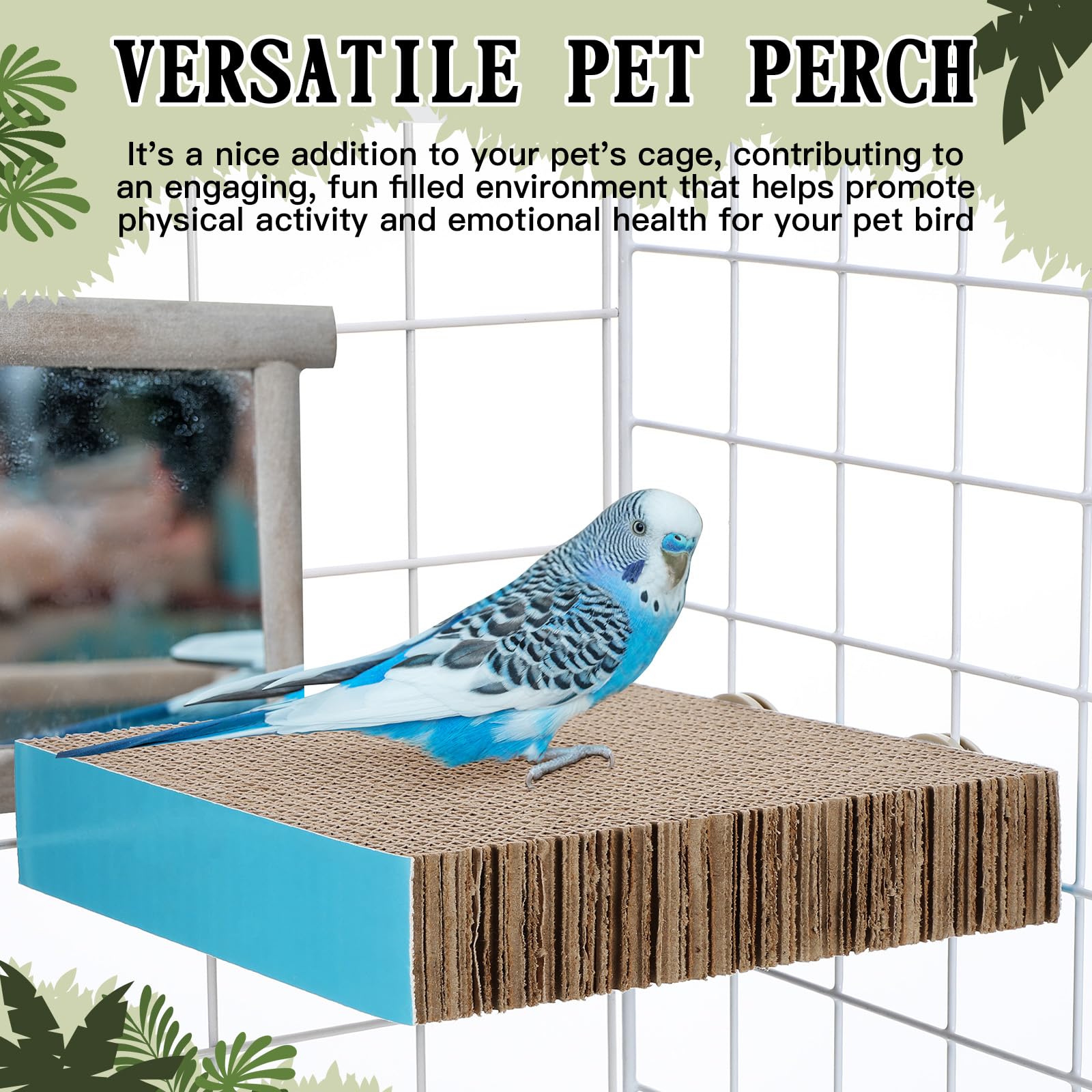 Skyygemm divertissement-pour-oiseaux-cage – stimule la curiosité et le jeu.