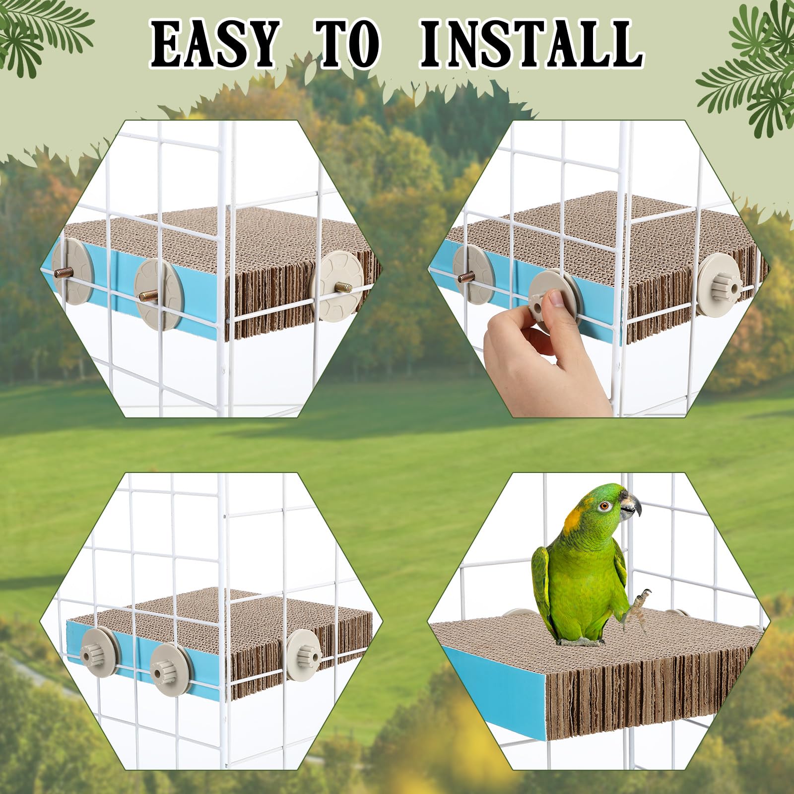 Skyygemm installation-facile-dans-la-cage – montage rapide et sûr.