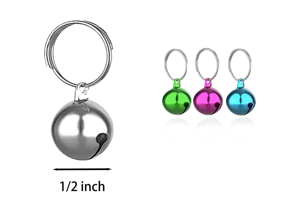 Ensemble SKYPIA de trois cloches, cloche anti-perte pour collier chien et chat.