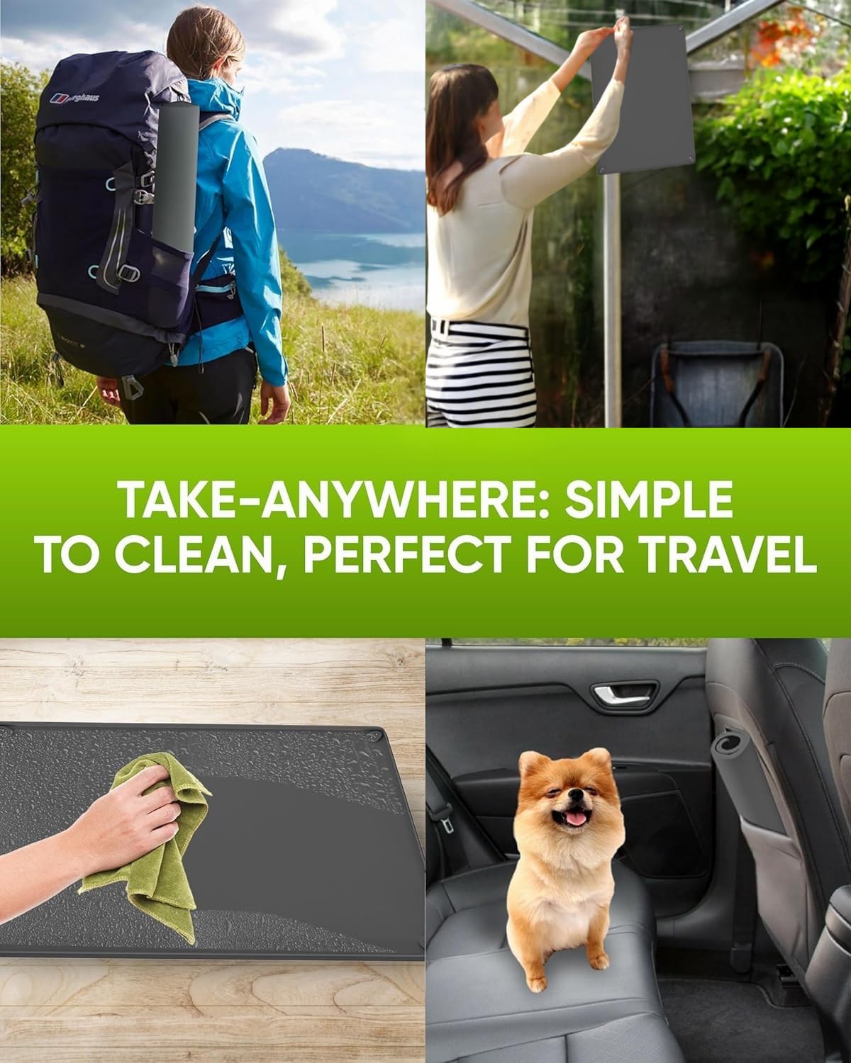 Skywin TidyFriend compatible-tapis-11-5x17 assure un ajustement sûr.