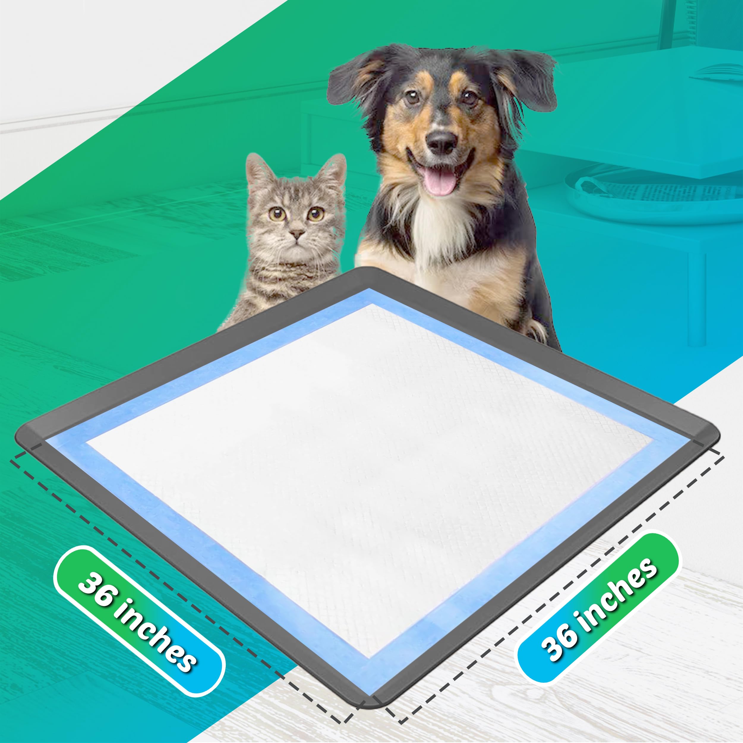 Skywin TidyFriend rebords surélevés empêchent les fuites près des bords.