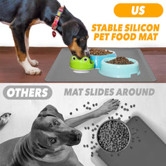 Skywin TidyFriend tapis-silicone-antiglisse, garde les bols en place.