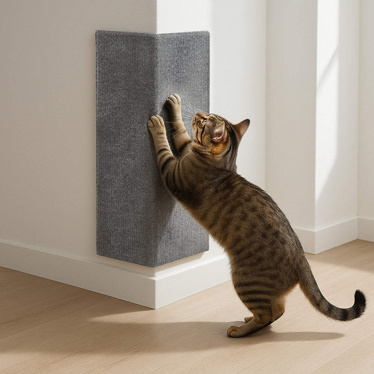 SleepGround grattoir-mural-chat-double-face, surface robuste pour griffage intérieur sans désordre.