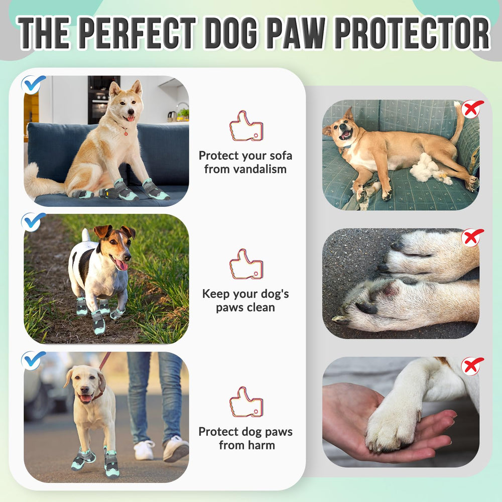 SlowTon bottes pour chien vert guide des tailles pour choisir la pointure