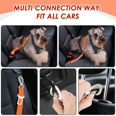 SlowTon boucle securite voiture, image montrant la fixation rapide sur le harnais.