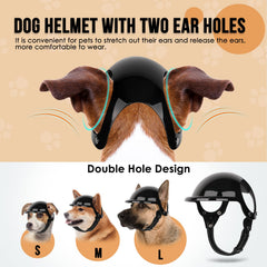 SlowTon casque-chien: oreilles ouvertes pour plus de confort.