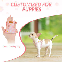 Harnais SlowTon en coton et suede, couleur rose, douceur et durabilité pour la peau.