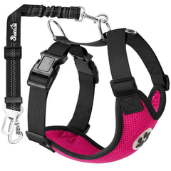 SlowTon harnais chien voiture maille respirante pour trajet confortable