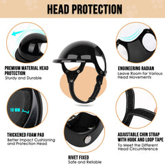 SlowTon lunettes-chien: verres résistants et protection UV pour l'extérieur.