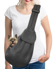 SlowTon porte-chien rembourré et épais pendant les promenades.