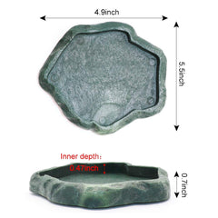 SLSON bol réptile facile à nettoyer et durable.