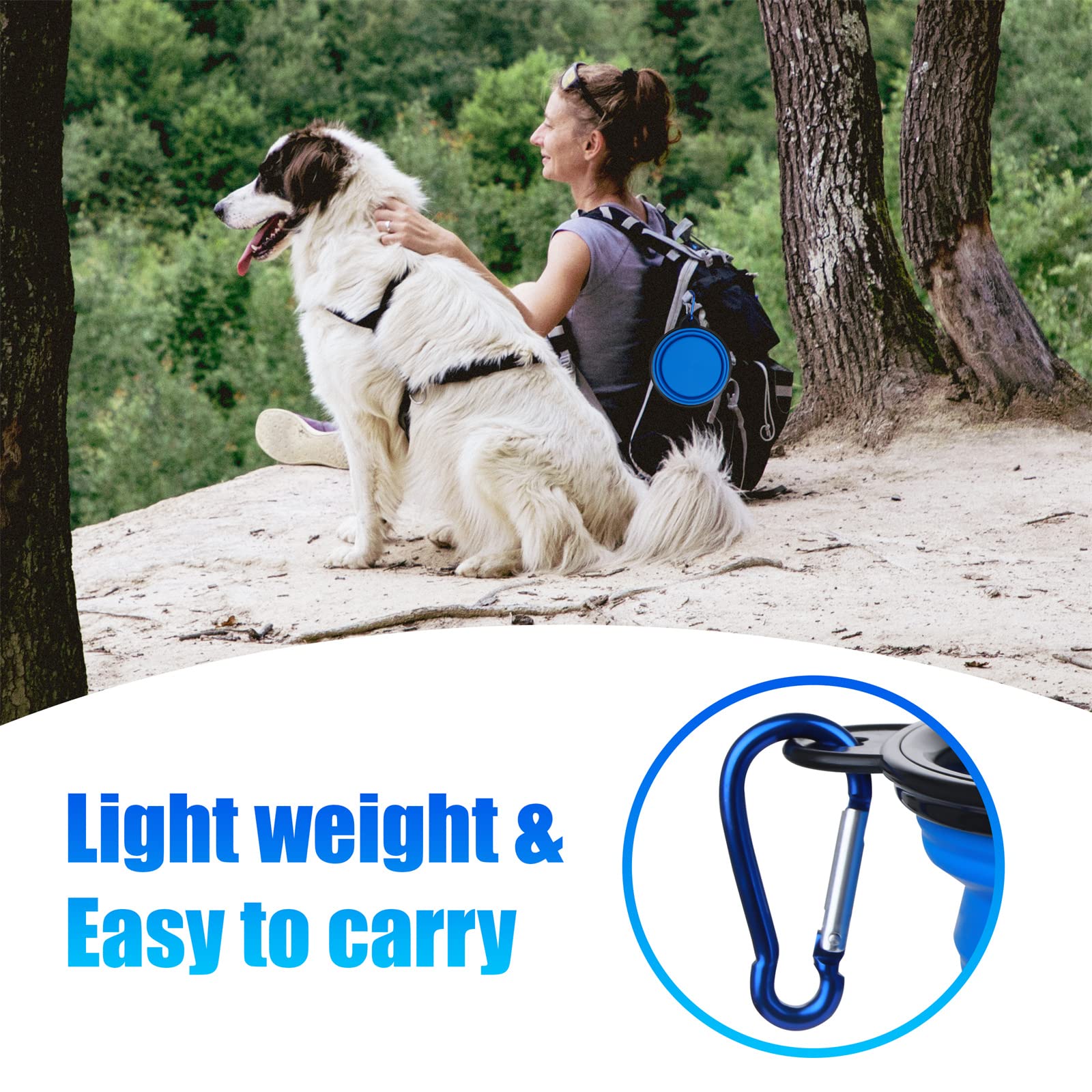 Bol SLSON pliable à deux hauteurs, adaptable selon la taille de l’animal.