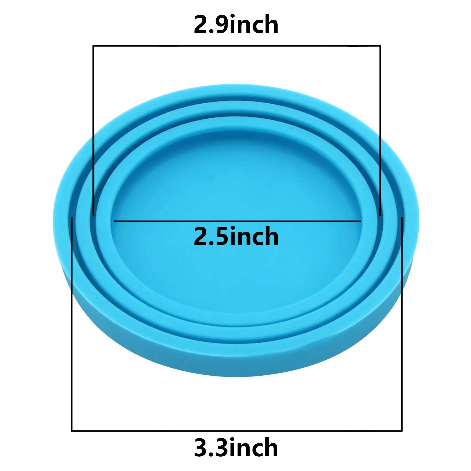 Couvercles en silicone SLSON, faciles à nettoyer et compatibles avec la plupart des boîtes standard.