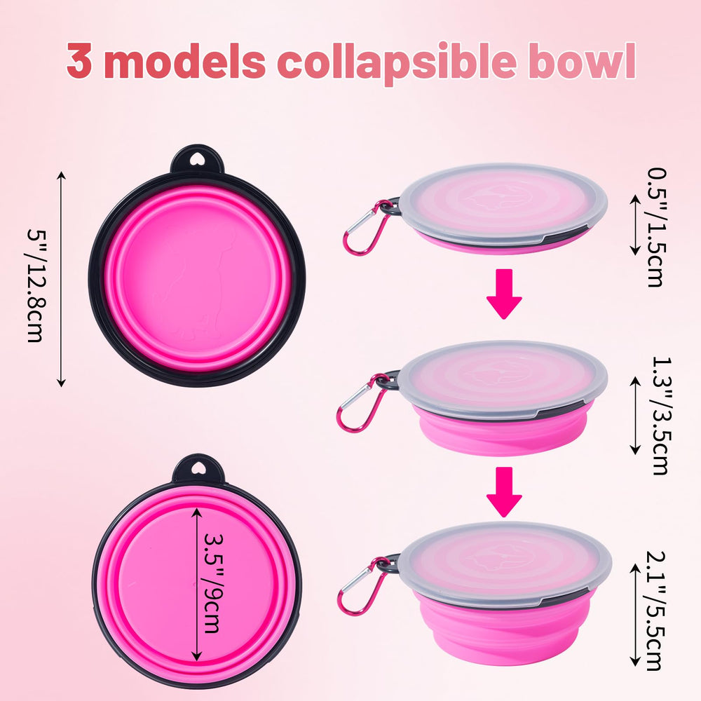 Petit bol pliable SLSON de 12 oz, idéal pour petites sorties.