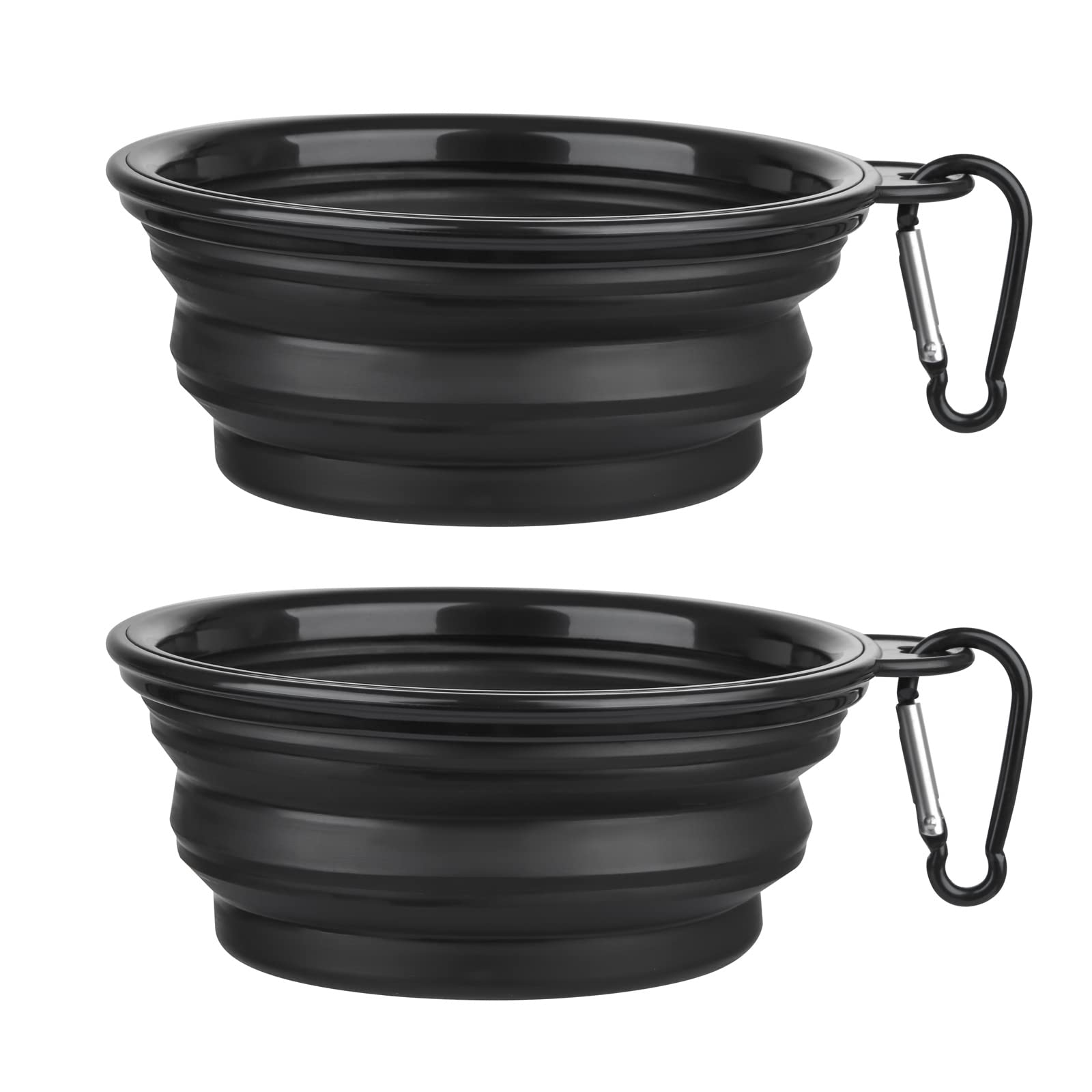Gamelle pliable SLSON ouverte, idéale pour nourrir lors des sorties en plein air