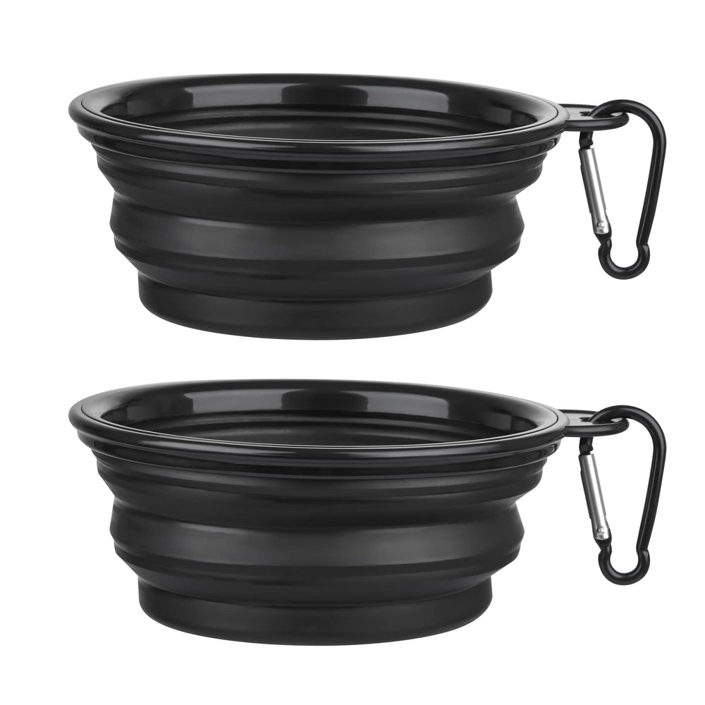 Gamelle pliable SLSON ouverte, idéale pour nourrir lors des sorties en plein air