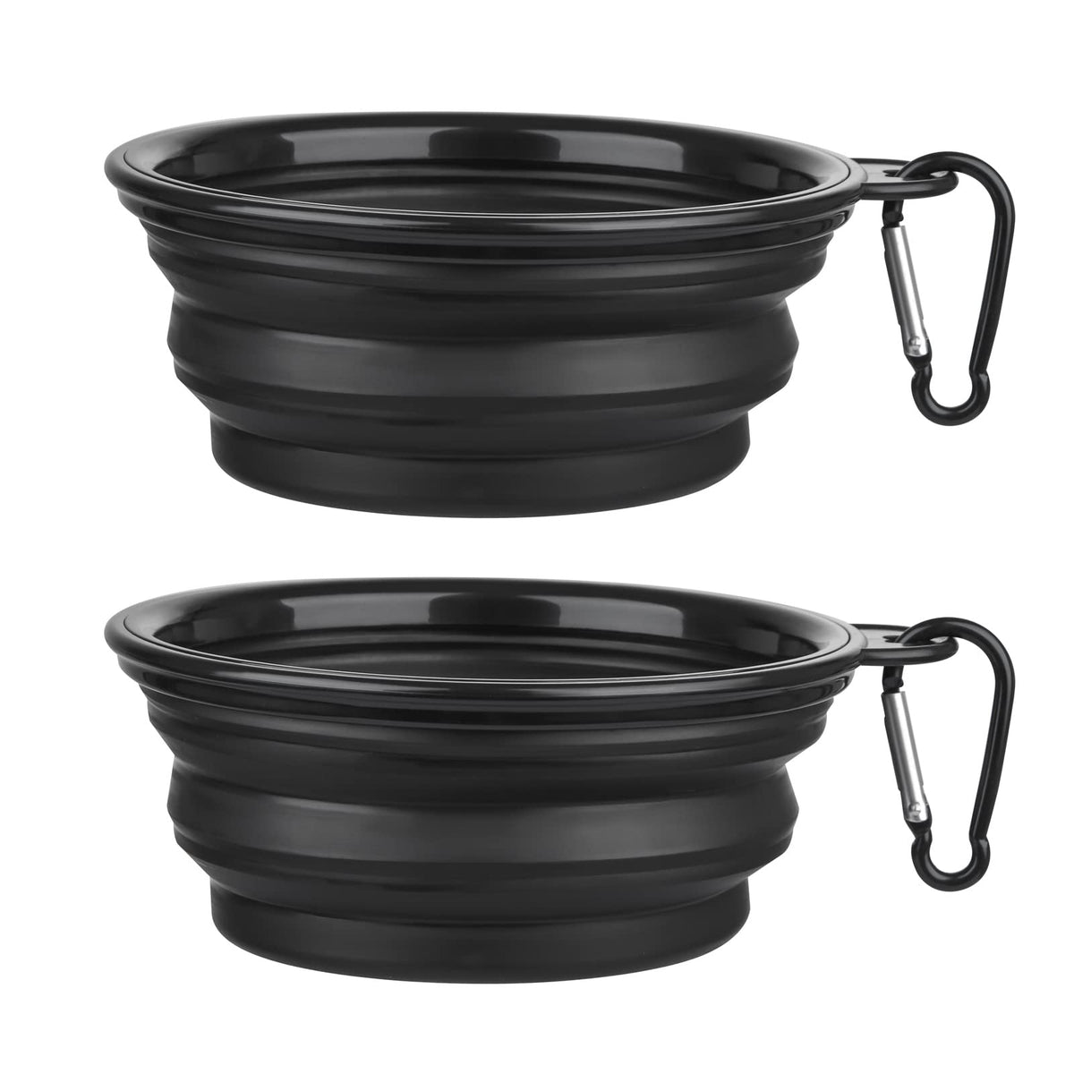 Gamelle pliable SLSON ouverte, idéale pour nourrir lors des sorties en plein air