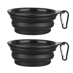 Gamelle pliable SLSON ouverte, idéale pour nourrir lors des sorties en plein air