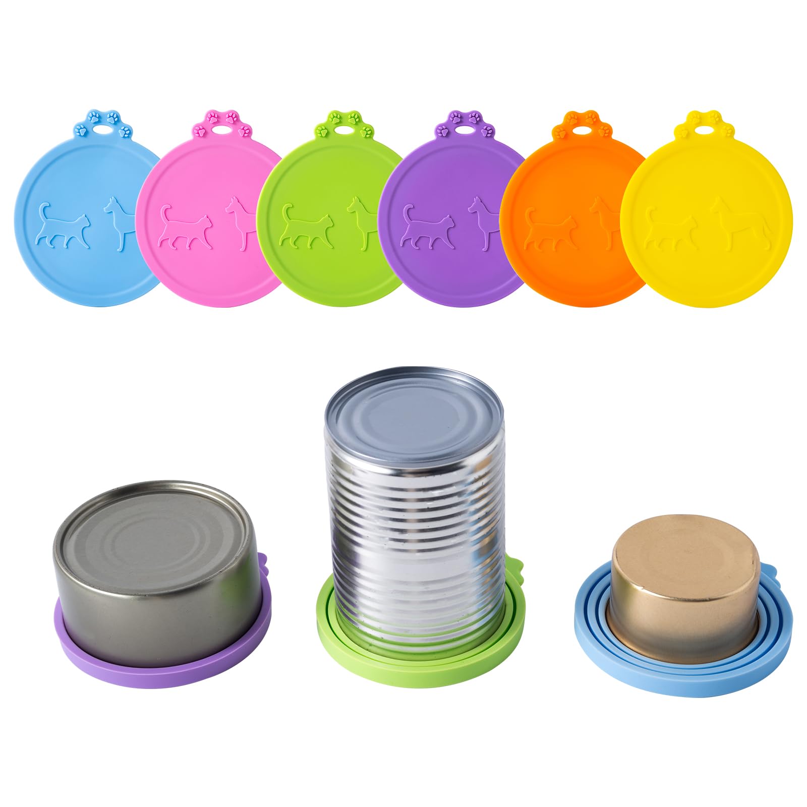 Motifs animaux sur les couvercles SLSON, design charmant pour la cuisine.
