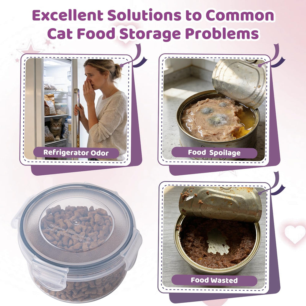 SLSON solution compacte pour organiser les repas de votre chat.