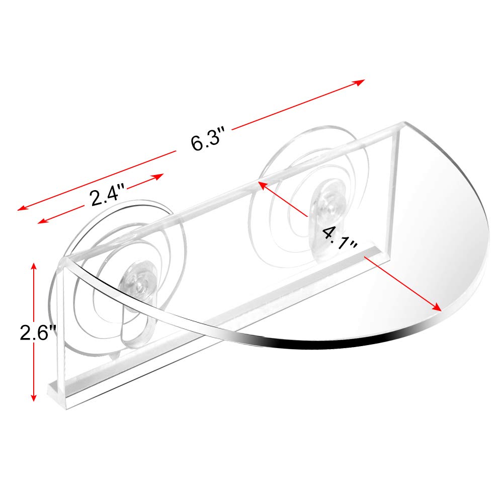 SLSON plateau-aquarium-6-1x4-3-pouces: plateau compact et polyvalent.