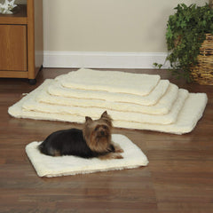 Tapis Slumber Pet sherpa lavable en machine, entretien facile.
