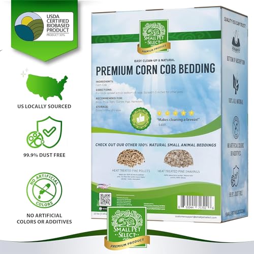 Absorption élevée de la litière Small Pet Select pour rongeurs et petits animaux.