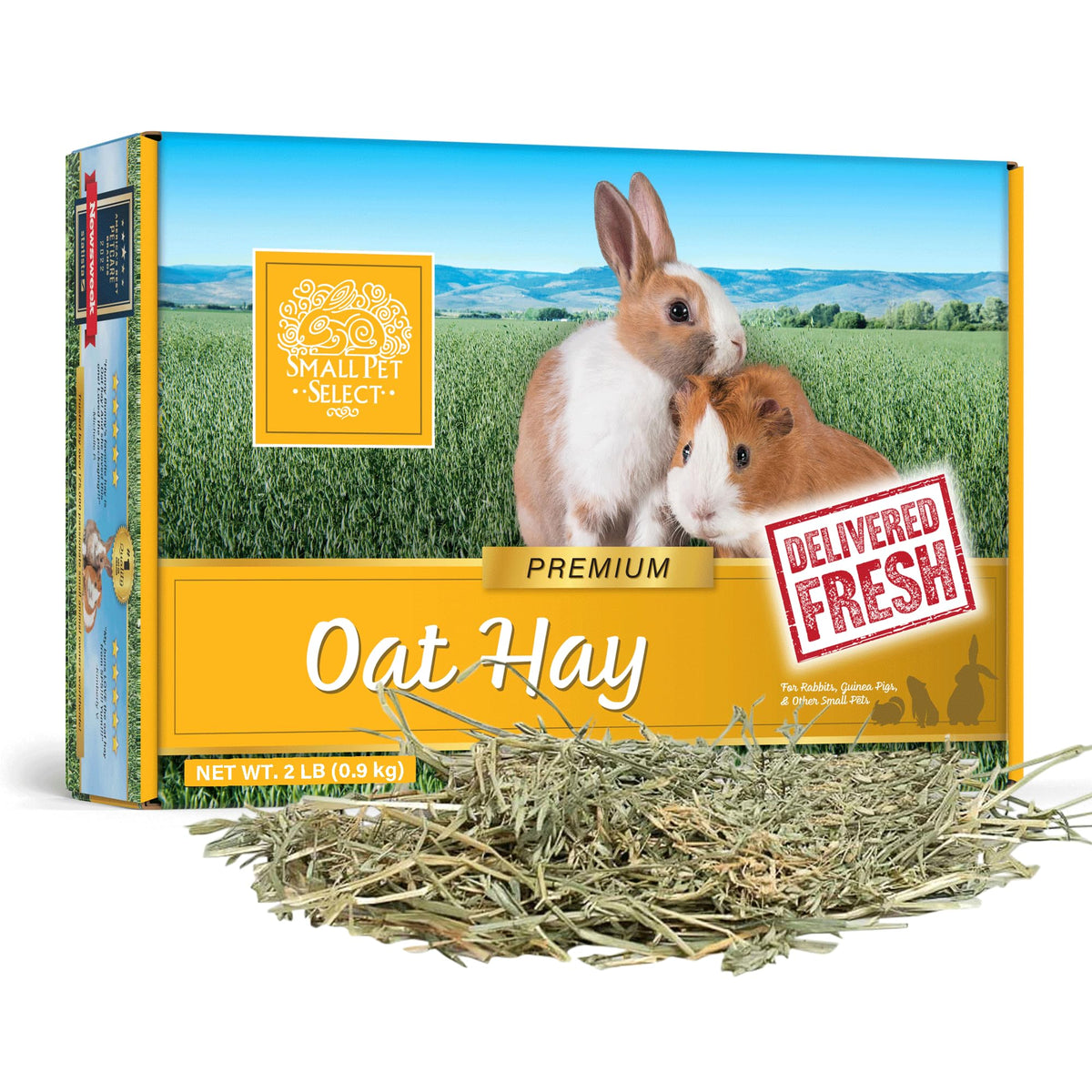 Small Pet Select foin d’avoine – variété alimentaire pour petits animaux.