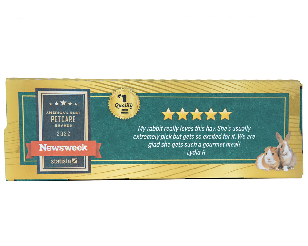 Small Pet Select Foin Timothée Ultra-Doux – étiquette qualité et garantie de fraîcheur.