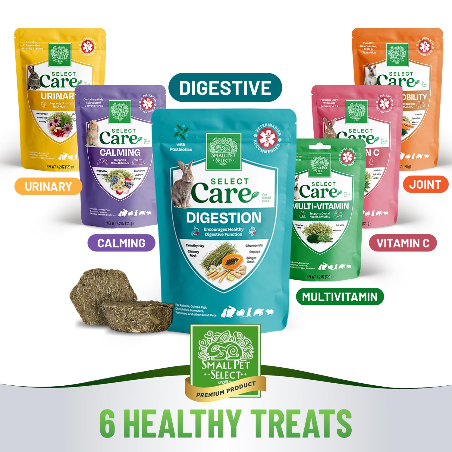 Small Pet Select goût-papaye : récompense savoureuse et alimentation variée