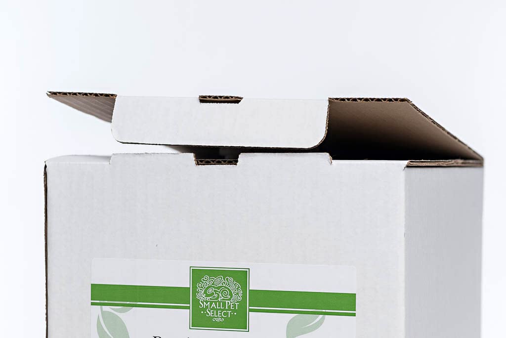 Litière Small Pet Select écologique, biodégradable et compostable pour habitat durable.