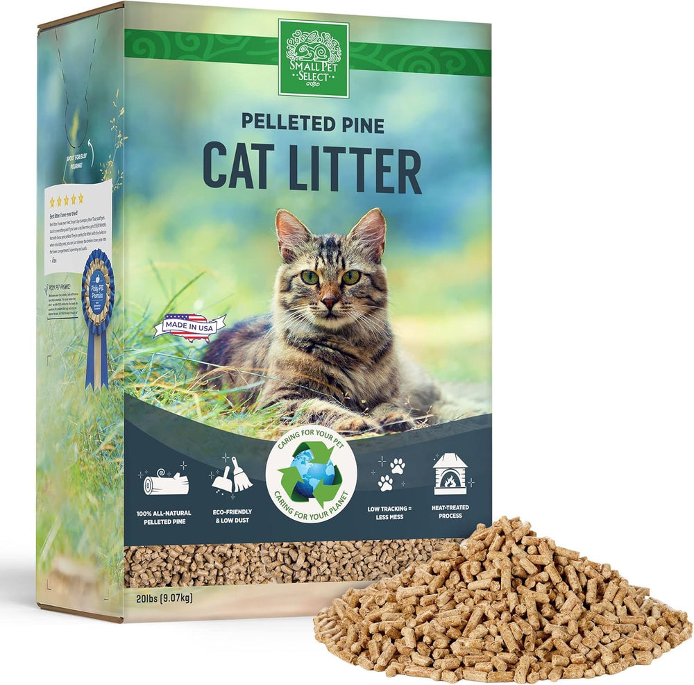 Small Pet Select litière pin pellets naturels – contrôle des odeurs sans additifs