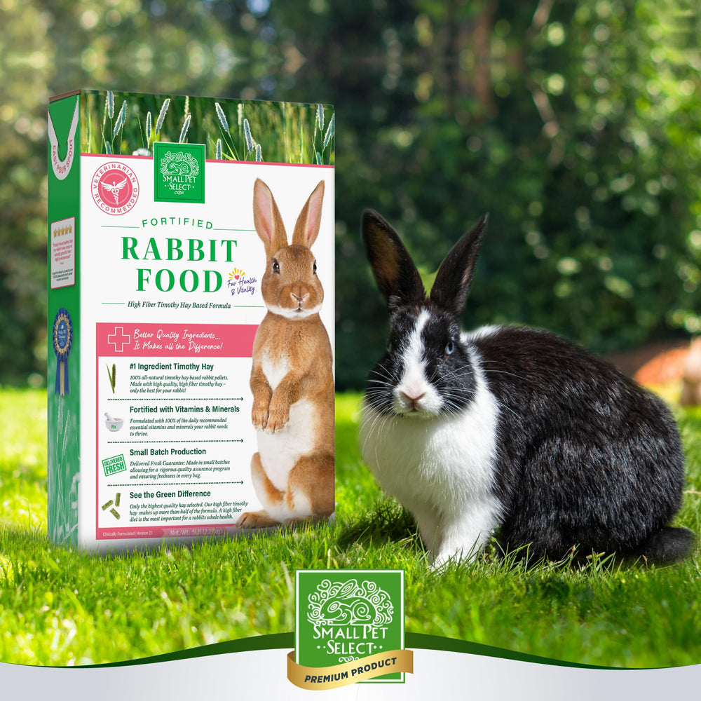 Vétérinaires et propriétaires font confiance à Small Pet Select Pellets