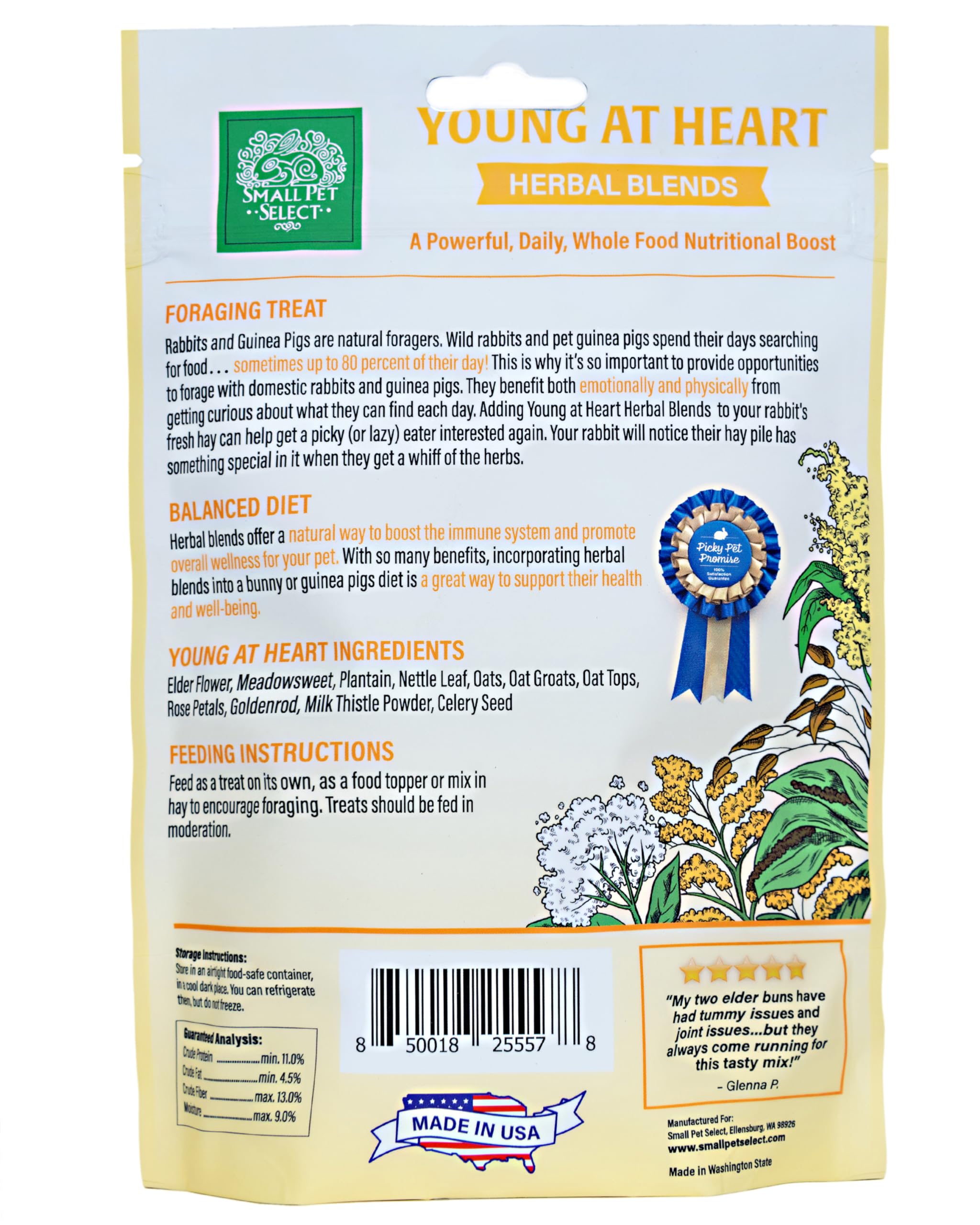 Small Pet Select Pouvoir des Fleurs : saveur florale et diversité alimentaire