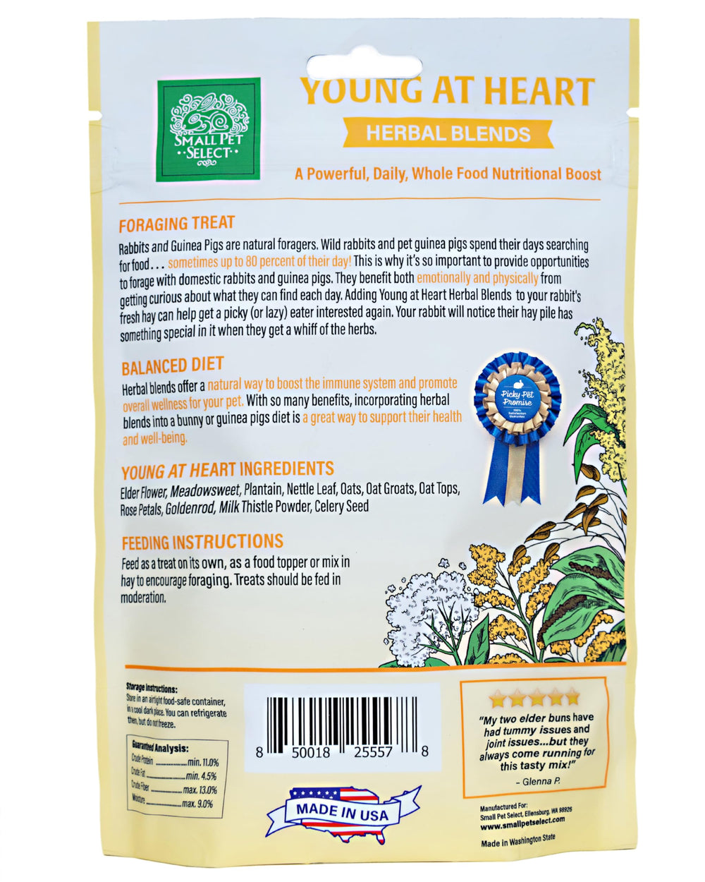 Small Pet Select Pouvoir des Fleurs : saveur florale et diversité alimentaire