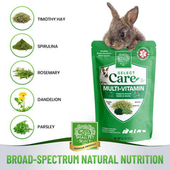 Small Pet Select Select Care – petit animal mange le biscuit nutritif.