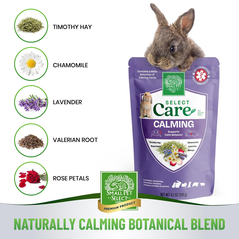 Small Pet Select Select Care : foin de Timothy comme base, fibres naturelles.